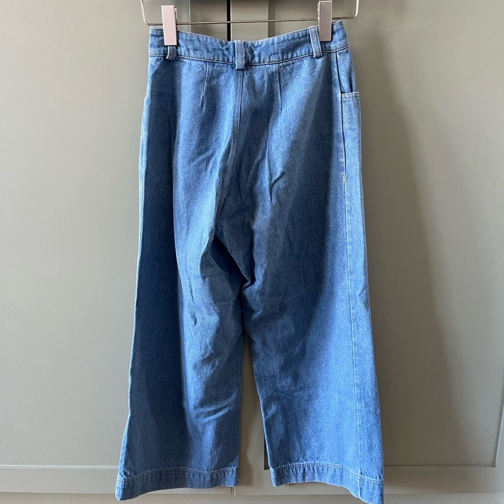 Harly Jae Pierrot medium blue wide leg jeans - Picture 8 of 12